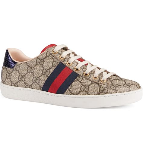 new ace sneaker gucci|Gucci ace gg suede sneakers.